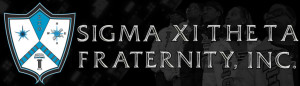 Sigma Xi Theta Fraternity Website Header